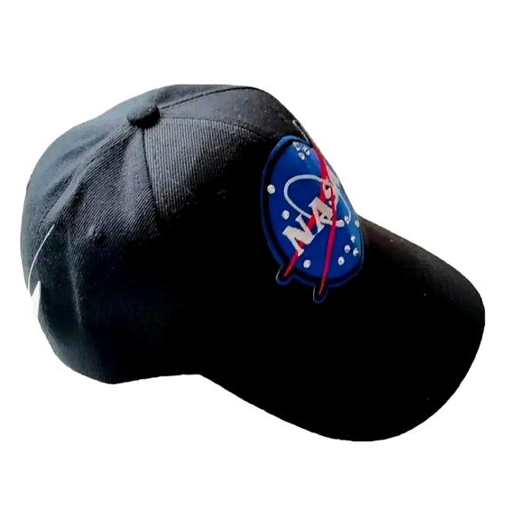 NEW *NASA* Baseball Cap w/Crystals! Black Hat. Science. Space, Galaxy, Heavens. - Picture 5 of 7